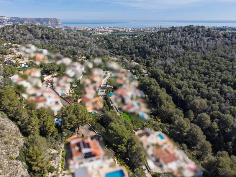 Baugrundstück mit Meerblick in Sol de Este, Jávea