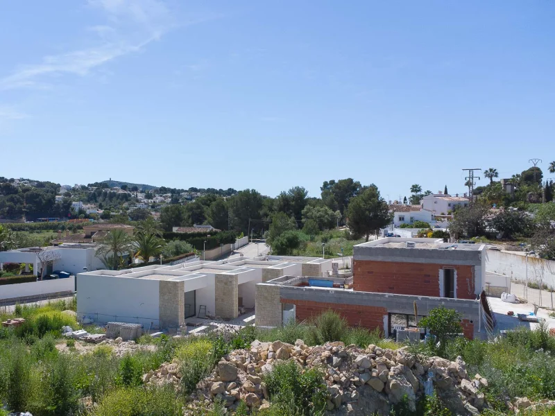 Moderne Luxusvilla in Moraira mit Infinity-Pool und Meerblick