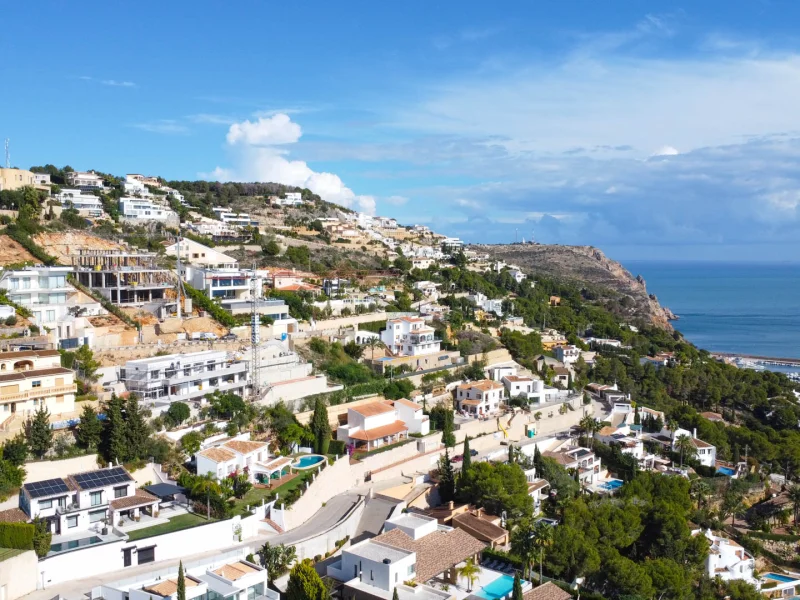 Traditionelle Villa in La Corona, Jávea mit 180°-Panoramablick