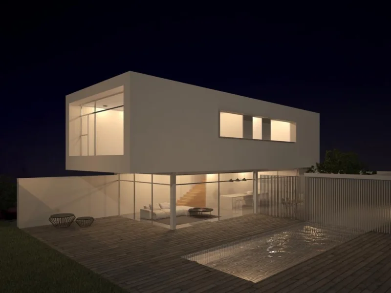 Modernes Villenprojekt in Benissa, La Fustera mit privatem Pool