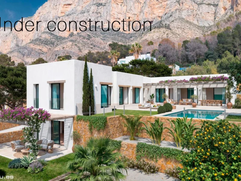 Luxuriöse Neubauvilla in Jávea, El Garroferal mit privatem Pool