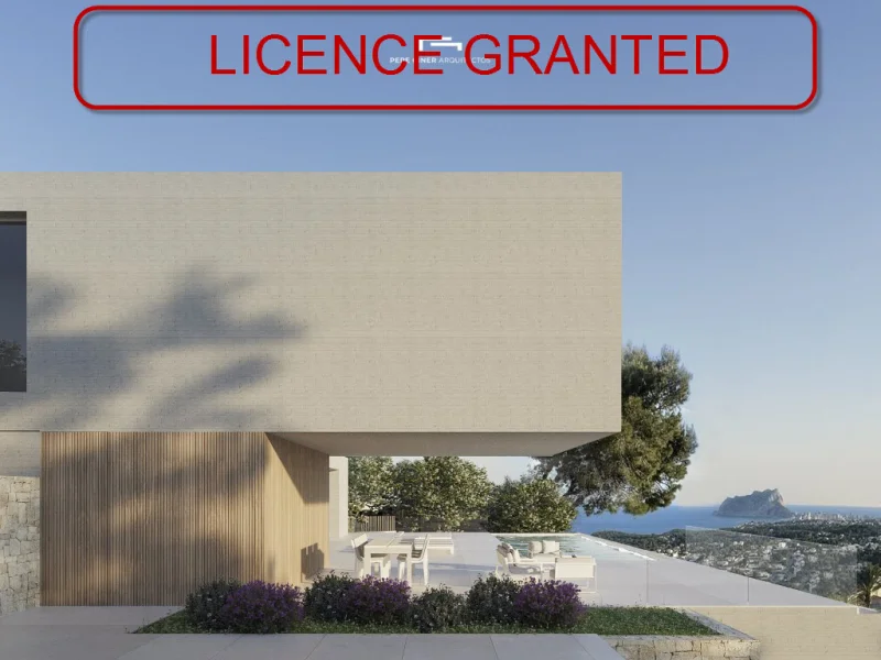 Luxusvilla in Benissa Montemar: 4 SZ, Pool, Meerblick!