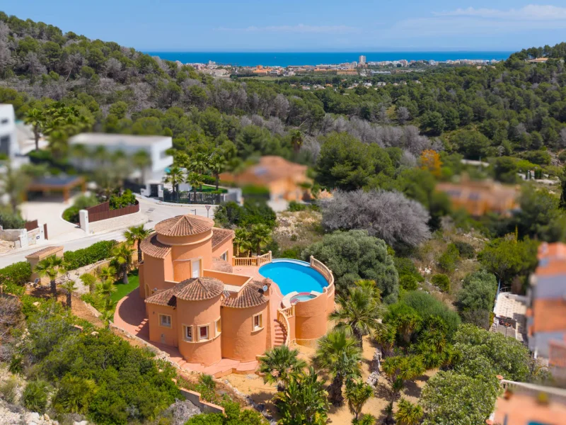 Traumvilla in Jávea: 3 SZ, Pool, Meerblick! 750.000 €
