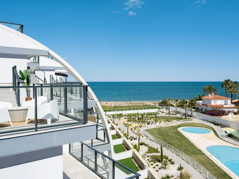 Dénia: Exklusives **Apartamento** Neubau mit 3 Schlafzimmern