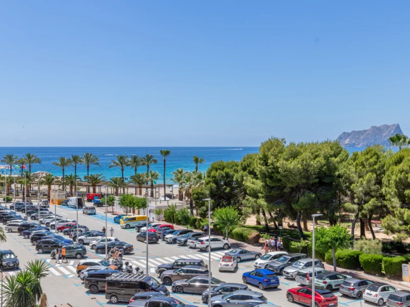 Wohnung zu verkaufen in Moraira mit Meerblick und 2 Terrassen