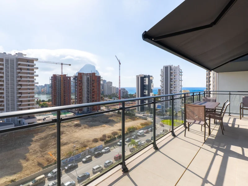 Modernes Apartment in Calpe mit 3 Schlafzimmern und Terrasse