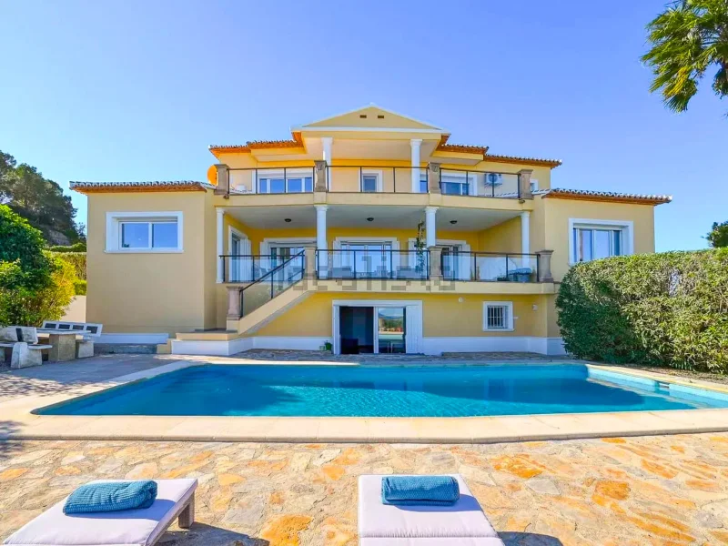 Villa zu verkaufen in Jávea, Pinosol mit Panoramablick