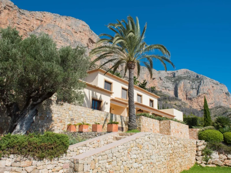 Elegantes Chalet in Jávea Montgó mit Meerblick und privatem Pool