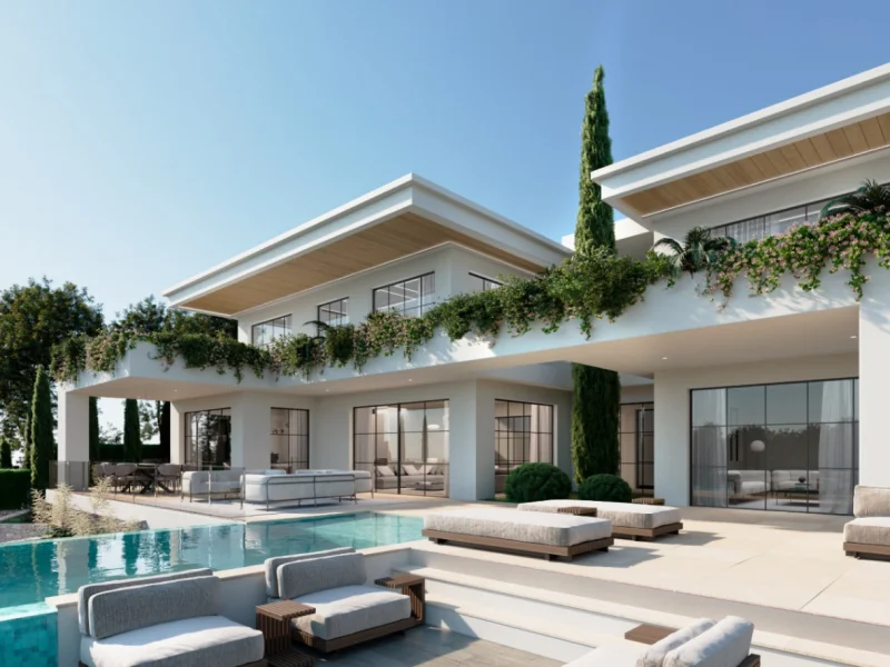 Modernes Chalet mit drei Schlafzimmern in Jávea mit Infinity-Pool