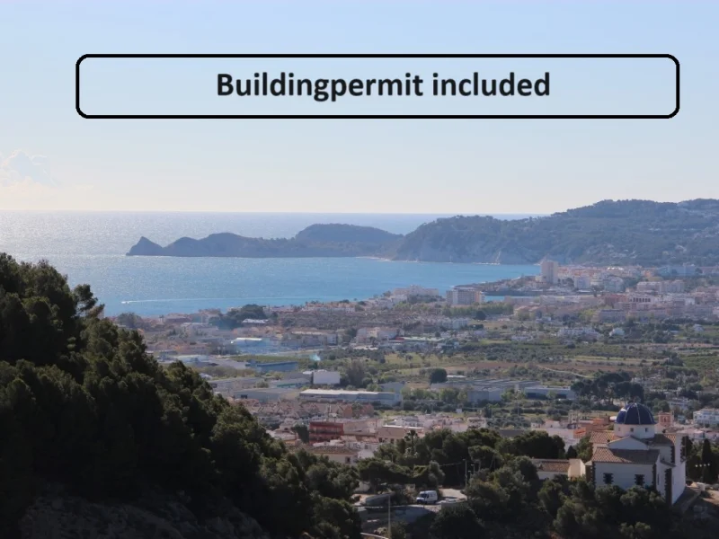Modernes Villenprojekt in Jávea, La Corona mit Meerblick