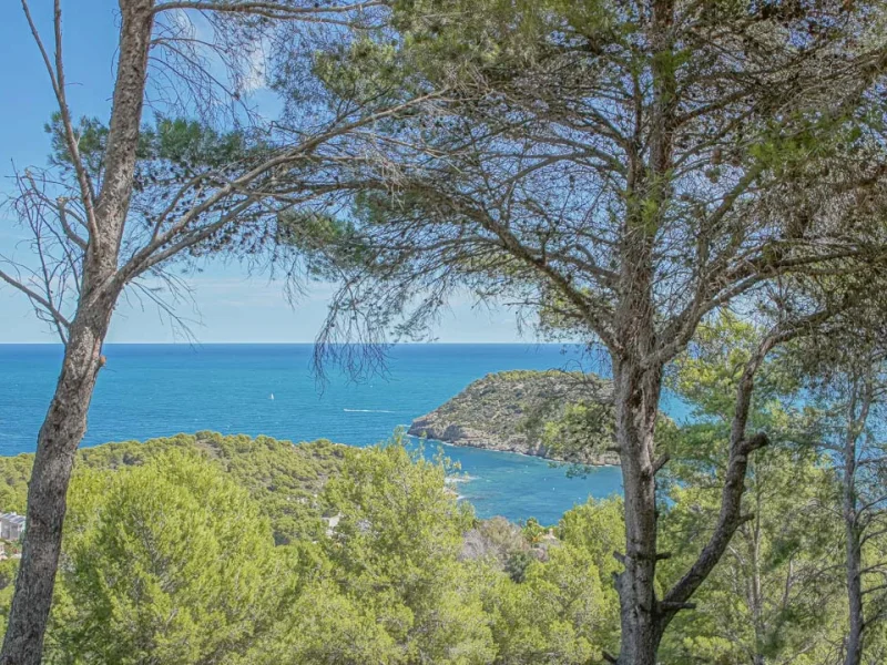 Baugrundstück mit Meerblick und Portichol-Insel in Jávea