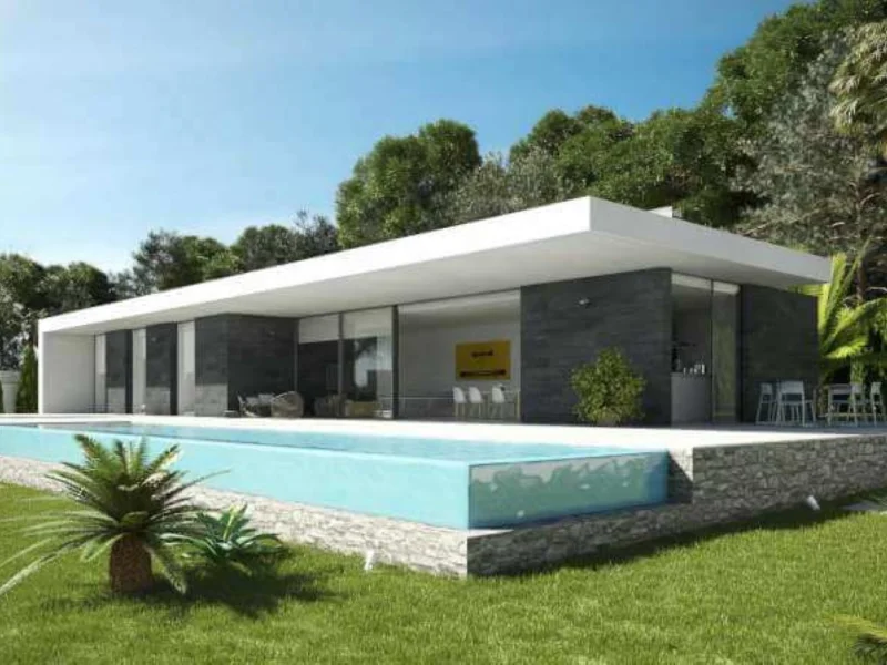 Moderne Neubau-Villa in Dénia mit Pool in Strandnähe