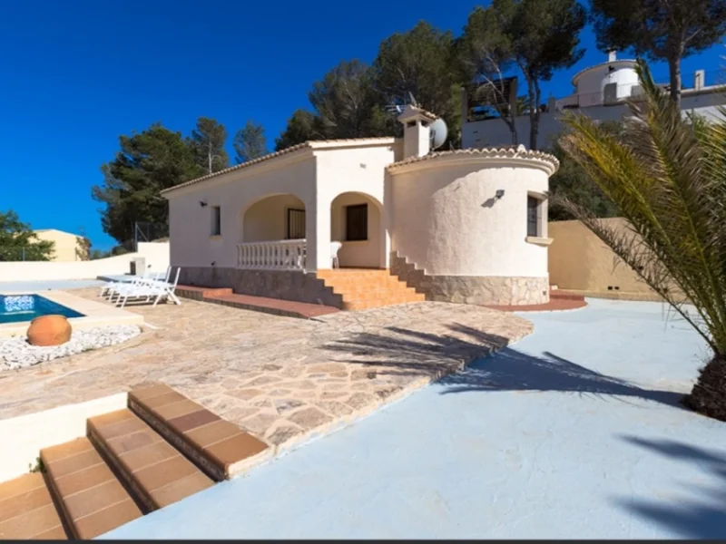 Villa in Calpe, Cometa mit privatem Pool und Bergblick