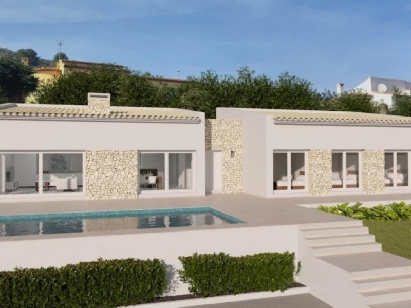 Moderne neugebaute Villa in Alcalalí mit privatem Pool