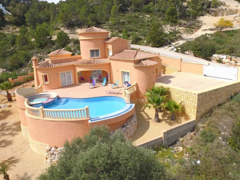 Villa mit Meerblick zum Verkauf in Javea, Tosalet