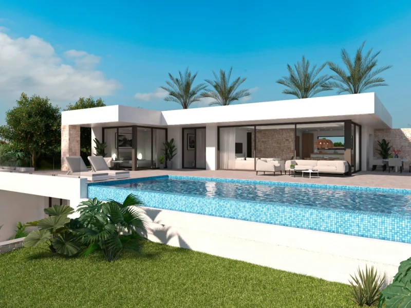 Moderne Design Villa zum Verkauf in Jávea mit privatem Pool
