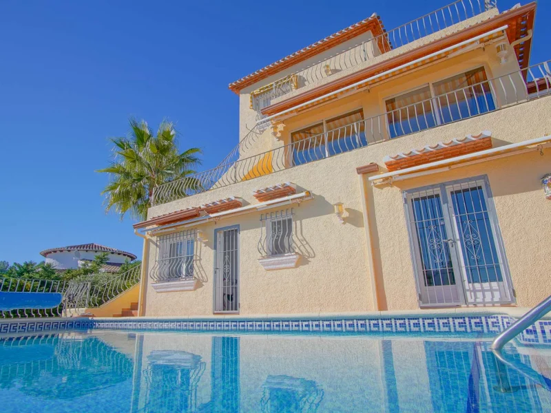 Villa in Pego, Monte Pego mit Meerblick und Pool