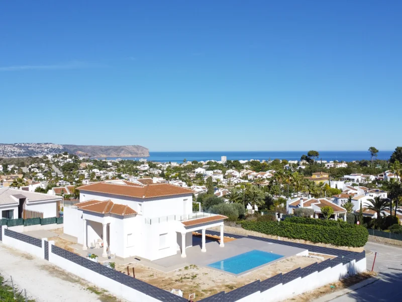 Moderne Villa mit Meerblick in Pinosol, Jávea