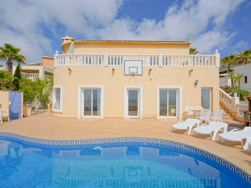 Villa mit Meerblick in Benitachell, Cumbre del Sol