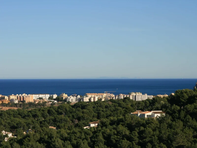 Drei Baugrundstücke mit Meerblick in Jávea