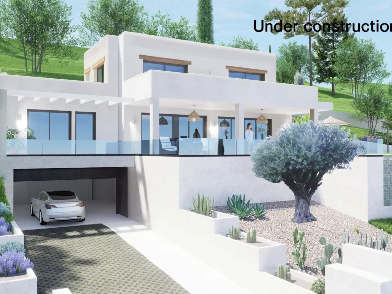 Moderne Neubau-Villa in Rafalet, Jávea mit privatem Pool