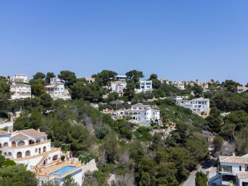 Grundstück mit Meerblick in Costa Nova, Jávea
