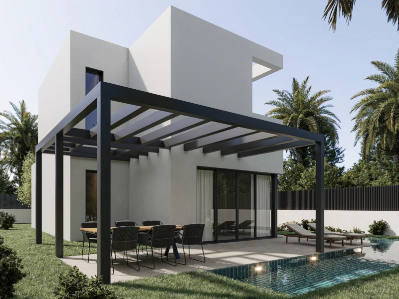 Moderne energieeffiziente Villa in Alcalalí mit Talblick