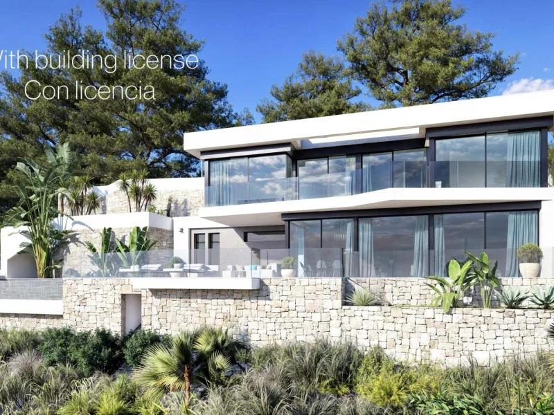 Luxuriöse Neubauvilla mit Meerblick in Racó de Galeno, Benissa