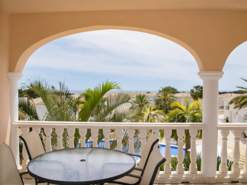 Wohnung in Benissa, La Fustera mit Meerblick