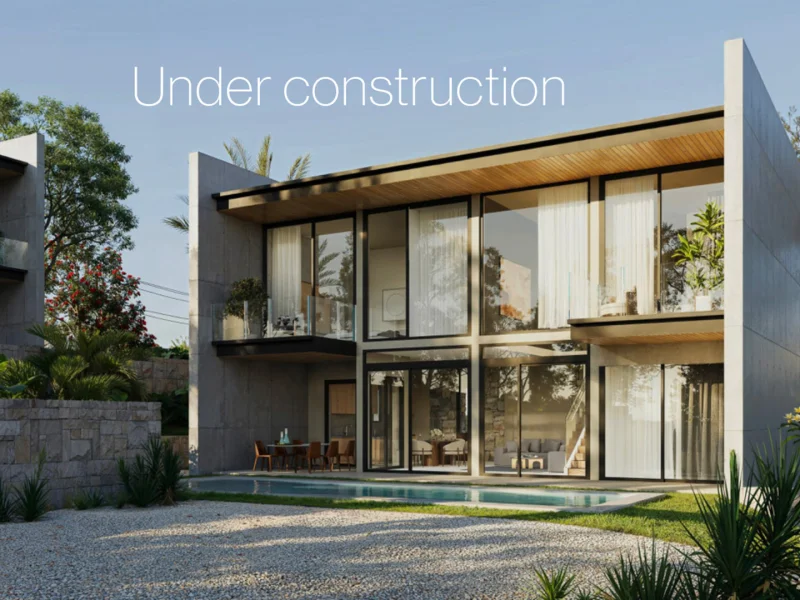 Moderne Neubauvilla in Calpe, Partida La Merced mit Pool