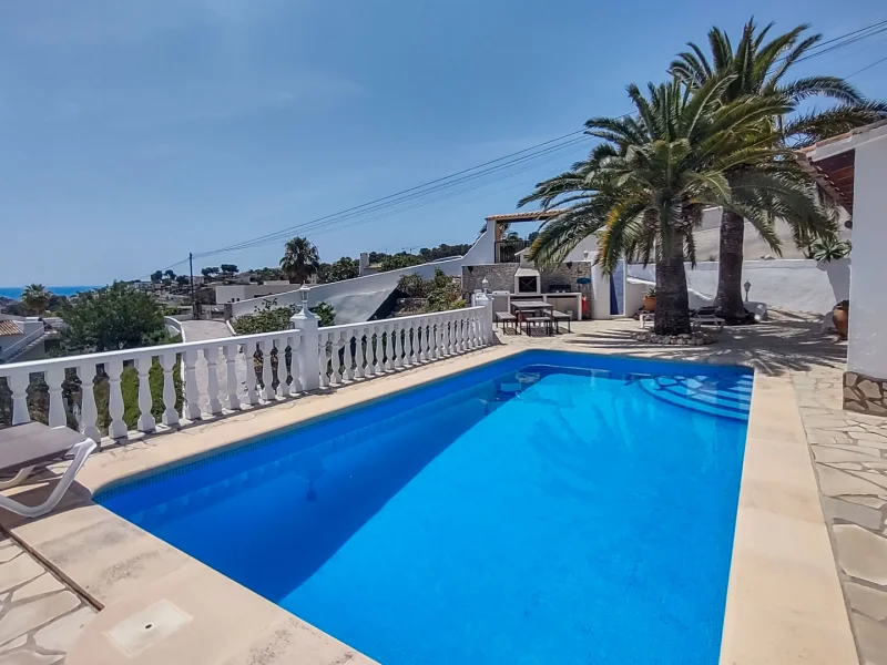 Charmante Villa in Benissa mit privatem Pool und Meerblick