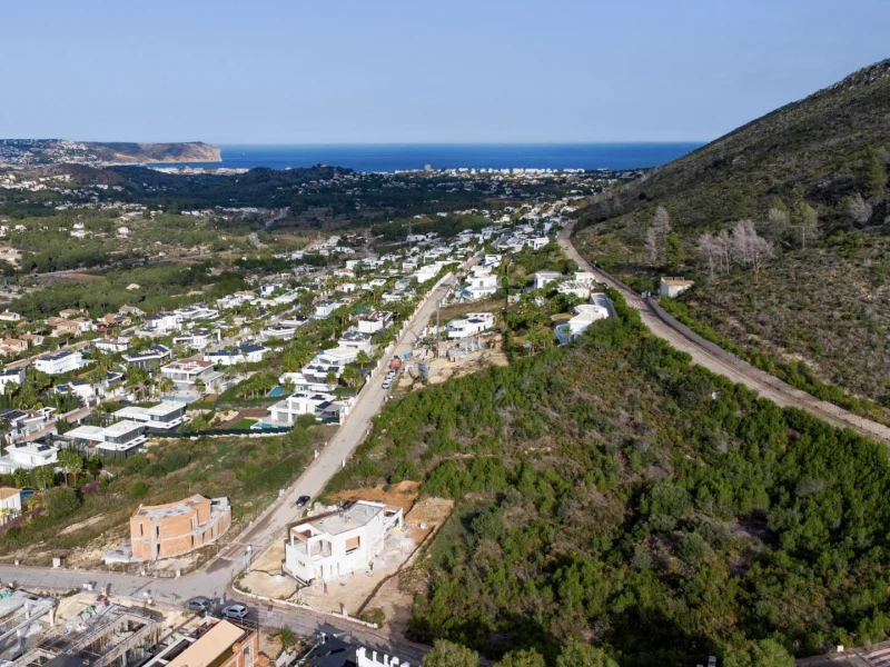 Baugrundstück mit Meerblick in Monte Olímpico, Jávea