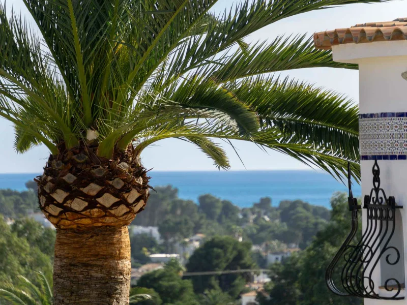 Charmante Villa in Moraira, El Tesoro mit Meerblick