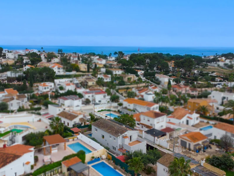 Villa in Calpe mit privatem Pool und Meerblick