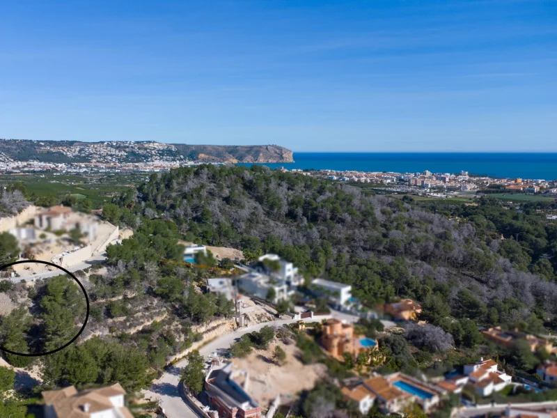 Baugrundstück mit Meerblick in Jávea, Tosalet 5