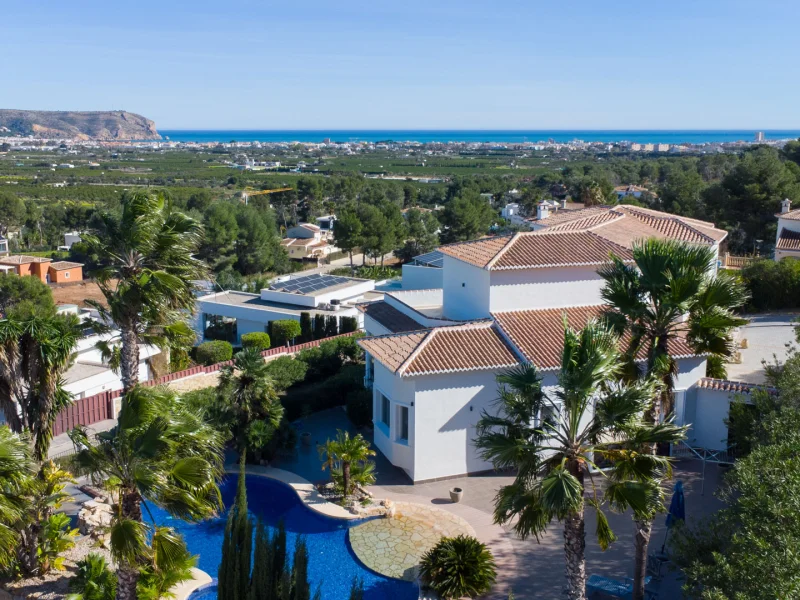 Exklusive Villa in Piver, Jávea mit Meer- und Montgóblick