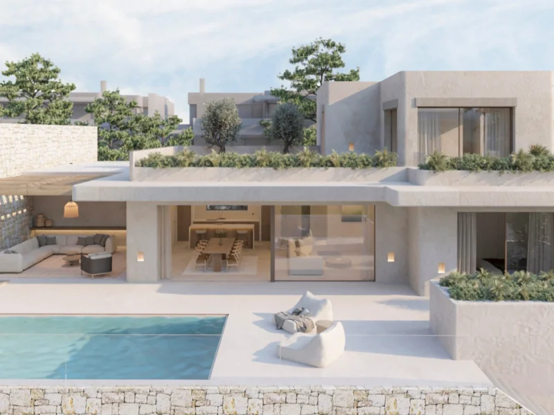 Villa in Teulada-Moraira mit Meerblick zu verkaufen