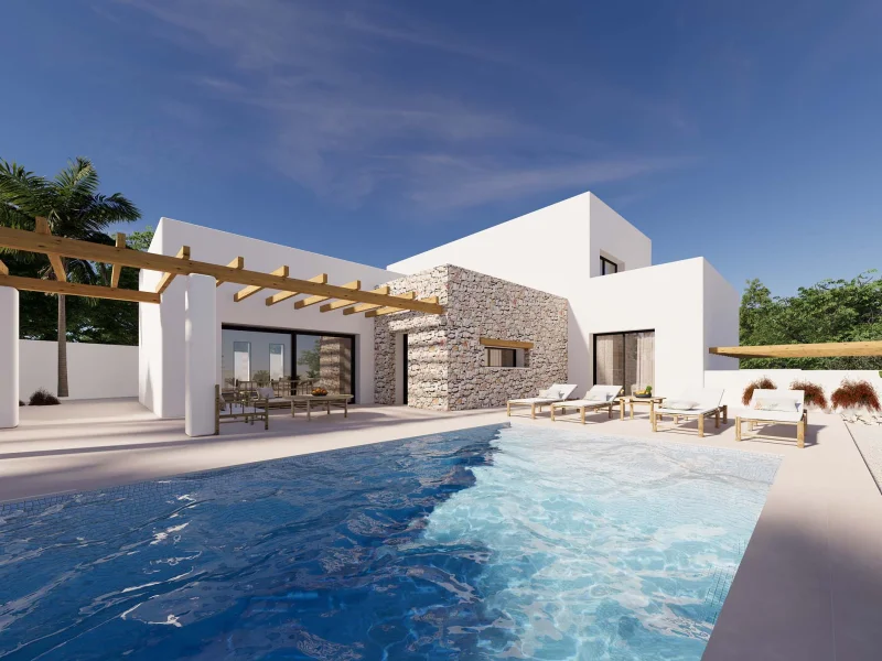 Moderne Villa mit privatem Pool in Moraira
