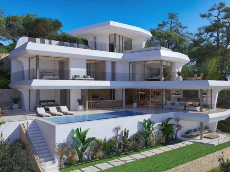 Luxusvilla in Altea, Altea Hills mit unvergleichlichem Meerblick