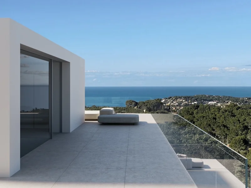 Villa in Benissa, La Fustera: Exklusives Wohnen mit Pool