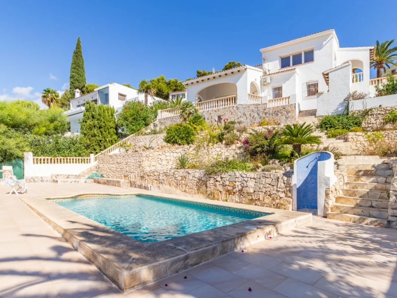 Villa in Moraira, Benimeit mit Meerblick und privatem Pool