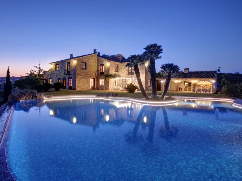 Mediterrane Finca in Moraira mit Meerblick