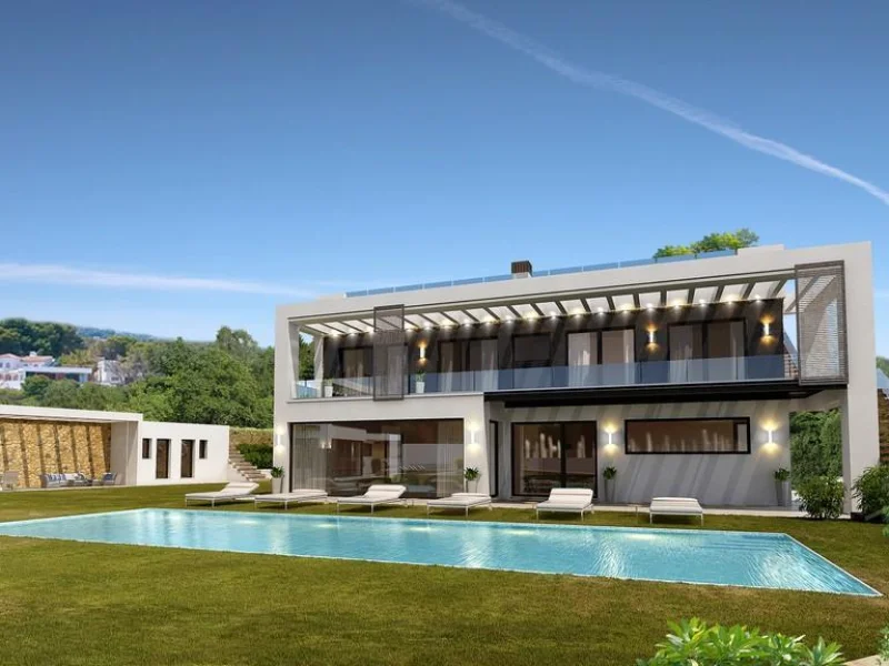 Modernes Villenprojekt in Benissa, Cala Advocat mit Meerblick