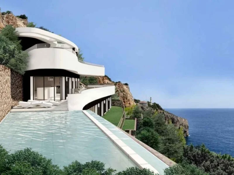 Neu erbaute Luxusvilla in Ambolo, Jávea mit Panoramameerblick