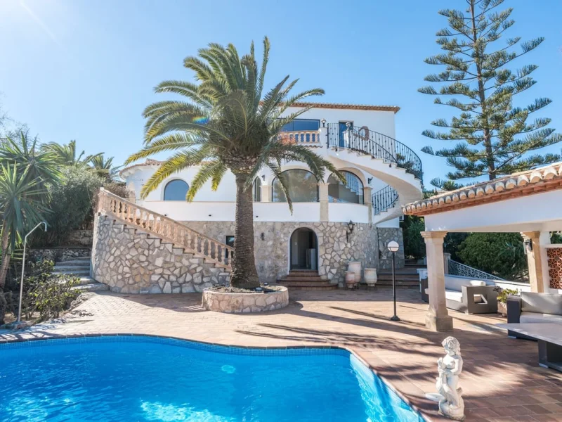 Elegante renovierte Villa in Balcón al Mar, Jávea mit Meerblick