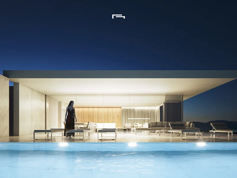 Moderne Luxusvilla mit Meerblick in El Portet, Moraira