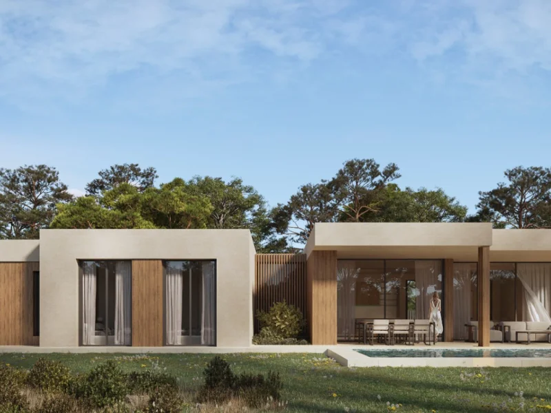 Zeitgenössische Villa in Calpe, Pla Roig mit privatem Pool