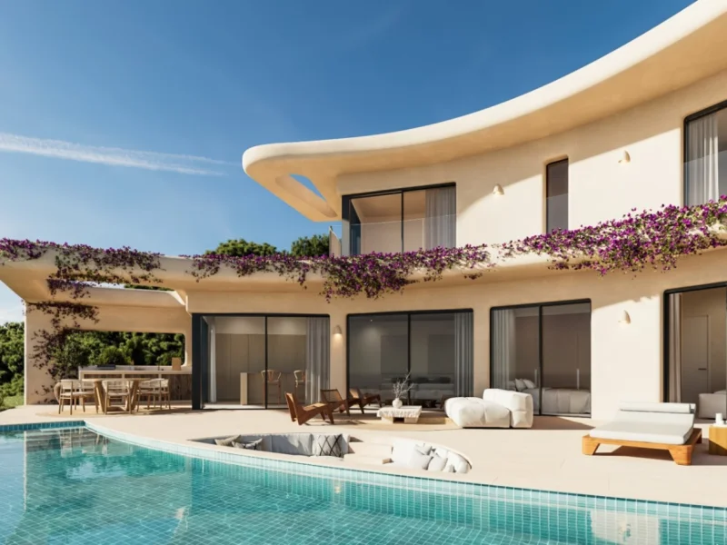 Villa Sirocco: Moderne Villa mit Meerblick in Ambolo, Jávea