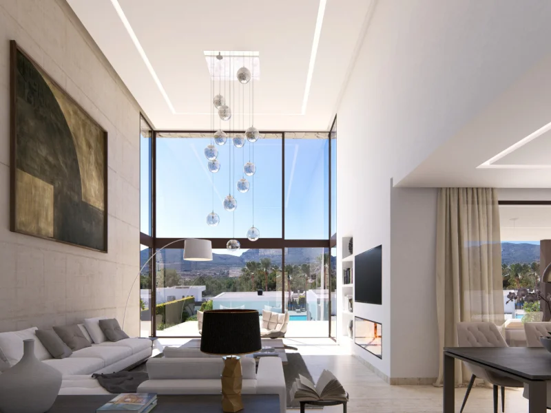 Moderne Luxusvilla in Jávea, El Garroferal del Montgó mit Pool