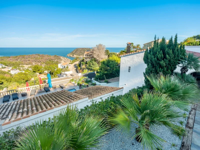Mediterrane Villa mit Meerblick in Portitxol, Jávea